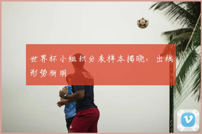 世界杯小组积分表样本揭晓,出线形势渐明